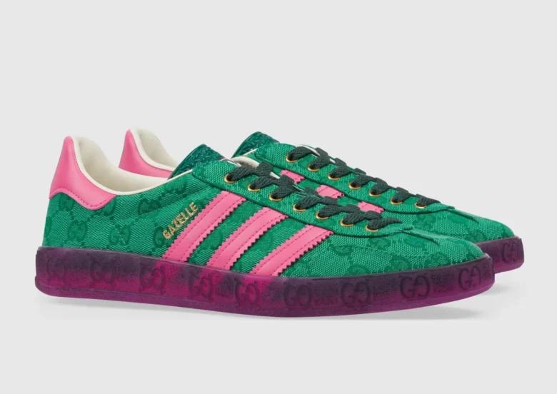 GU x GAZELLE MONOGRAM GREEN - Image 3