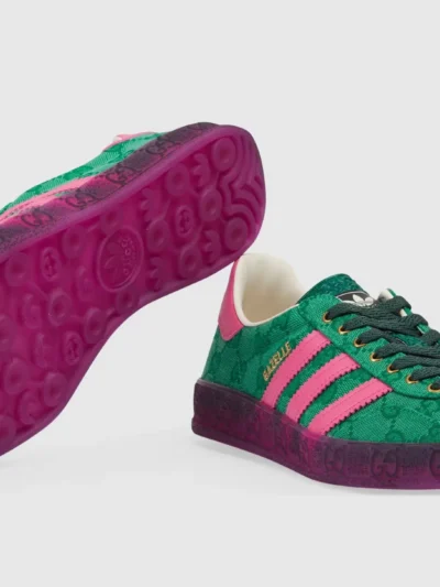 GU x GAZELLE MONOGRAM GREEN
